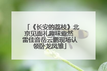 《长安的荔枝》北京见面礼趣味盎然 雷佳音岳云鹏现场认领卧龙凤雏
