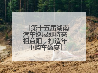 第十五届湖南汽车巡展即将亮相益阳，打造年中购车盛宴