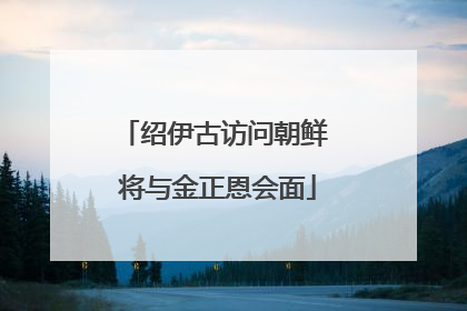 绍伊古访问朝鲜 将与金正恩会面