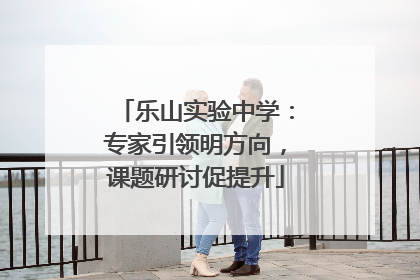 乐山实验中学：专家引领明方向，课题研讨促提升
