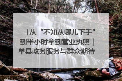 从“不知从哪儿下手”到半小时拿到营业执照｜单县政务服务与群众期待的“双向奔赴”