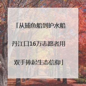 从捕鱼船到护水船 丹江口16万志愿者用双手捧起生态信仰