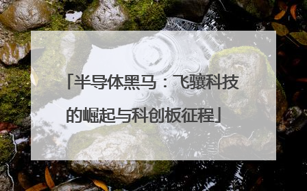 半导体黑马：飞骧科技的崛起与科创板征程