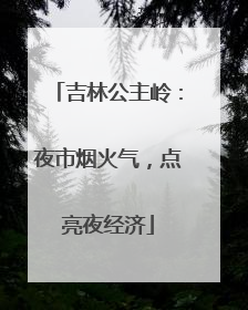 吉林公主岭：夜市烟火气，点亮夜经济