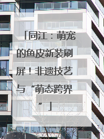 同江：萌宠的鱼皮新装刷屏！非遗技艺与“萌态跨界”
