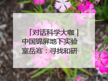 对话科学大咖｜中国锦屏地下实验室岳骞：寻找和研究暗物质，就是要去突破人类的认知边界