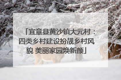 宜章县黄沙镇大元村：四类乡村建设扮靓乡村风貌 美丽家园焕新颜