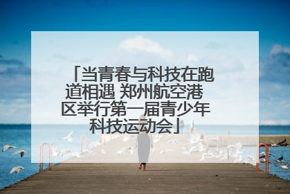 当青春与科技在跑道相遇 郑州航空港区举行第一届青少年科技运动会