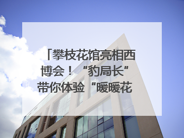 攀枝花馆亮相西博会！“豹局长”带你体验“暖暖花城”独特魅力｜西博视界