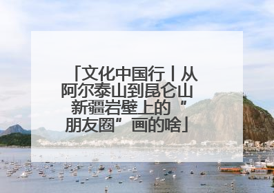 文化中国行丨从阿尔泰山到昆仑山 新疆岩壁上的“朋友圈”画的啥