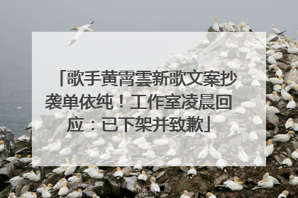 歌手黄霄雲新歌文案抄袭单依纯！工作室凌晨回应：已下架并致歉