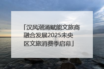 汉风潮涌赋能文旅商融合发展2025未央区文旅消费季启幕