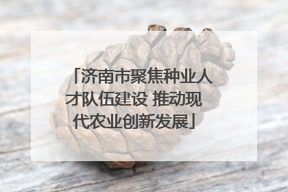 济南市聚焦种业人才队伍建设 推动现代农业创新发展
