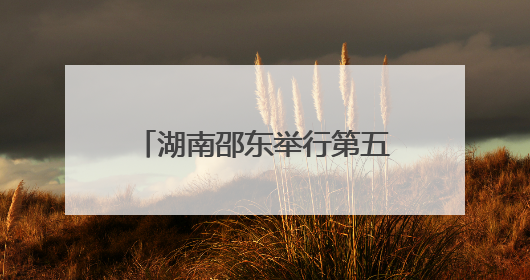 湖南邵东举行第五届端午音乐诗会