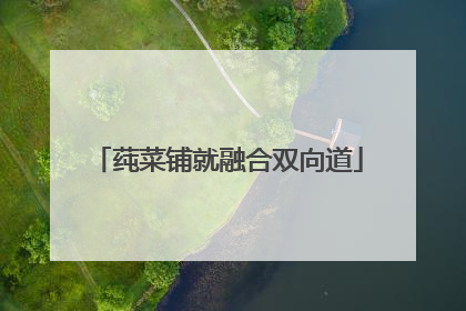 莼菜铺就融合双向道