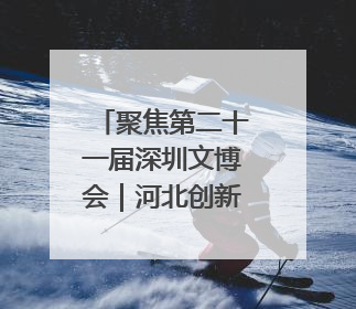 聚焦第二十一届深圳文博会｜河北创新成果拓展文化产业“朋友圈”
