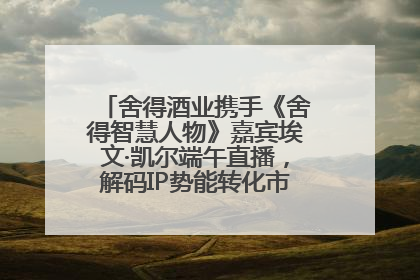 舍得酒业携手《舍得智慧人物》嘉宾埃文·凯尔端午直播，解码IP势能转化市场销量的有效路径
