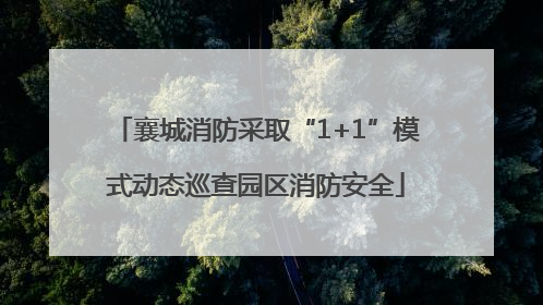 襄城消防采取“1+1”模式动态巡查园区消防安全