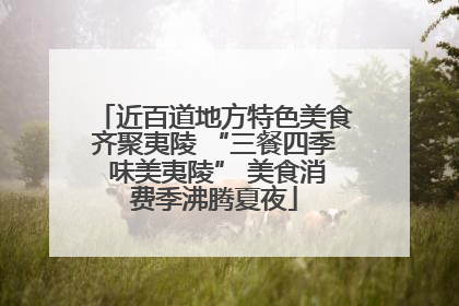 近百道地方特色美食齐聚夷陵 “三餐四季 味美夷陵” 美食消费季沸腾夏夜