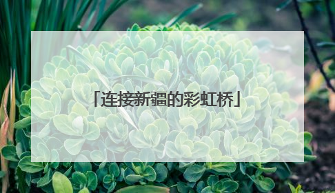 连接新疆的彩虹桥