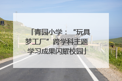 青园小学：“玩具梦工厂”跨学科主题学习成果闪耀校园