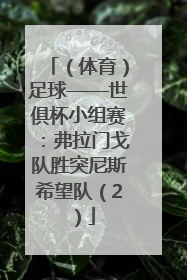 （体育）足球——世俱杯小组赛：弗拉门戈队胜突尼斯希望队（2）