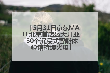 5月31日京东MALL北京首店盛大开业 30个沉浸式智能体验馆持续火爆
